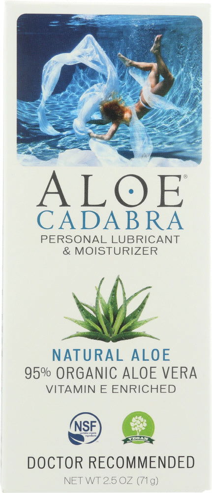 ALOE CADABRA: Natural Aloe Lubricant, 2.5 oz - No Brand For Less