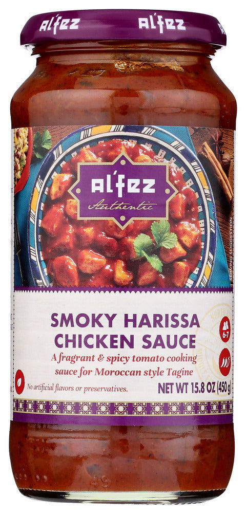 AL FEZ: Smoky Harissa Chicken Sauce, 15.8 oz - No Brand For Less