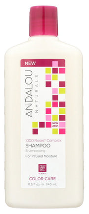 ANDALOU NATURALS: 1000 Roses Complex Color Care Shampoo, 11.5 oz - No Brand For Less