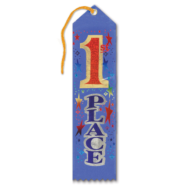 "1st" Place Award Ribbon – 2" x 8"