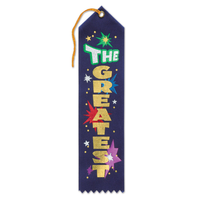 The Greatest Award Ribbon – 2" x 8"