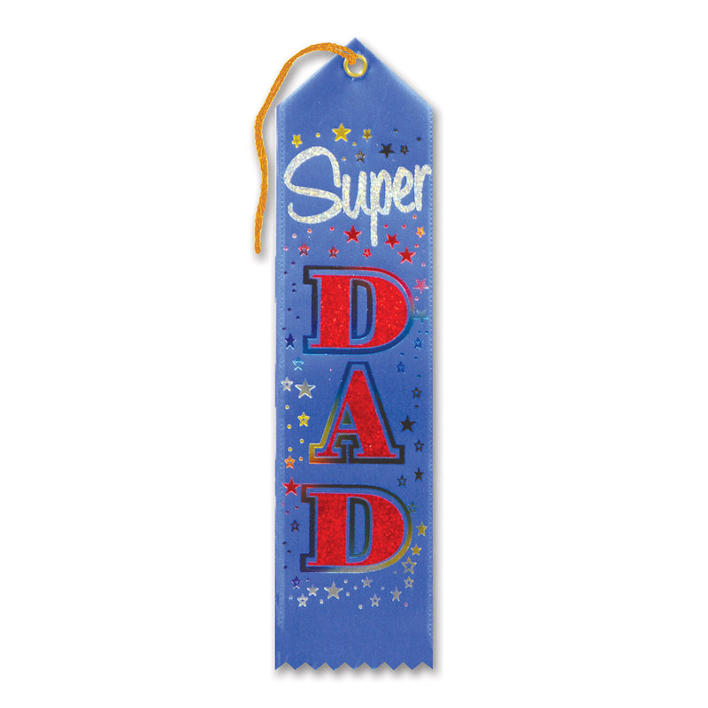 Super Dad Award Ribbon – 2" x 8"