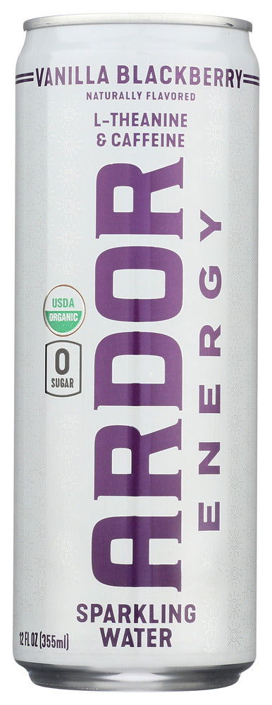 ARDOR ORGANIC INC: Vanilla Blackberry Sparkling Water, 12 fo - No Brand For Less
