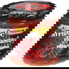 ARRIBA: Fire Roasted Mexican Red Salsa Medium, 16 Oz - No Brand For Less 