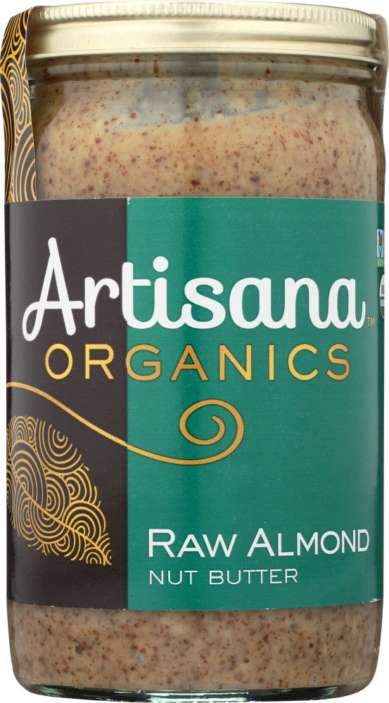 ARTISANA: Organic Raw Almond Butter, 14 oz - No Brand For Less