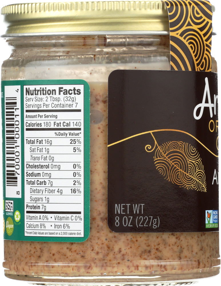 ARTISANA: Organic Raw Almond Butter, 8 oz - No Brand For Less
