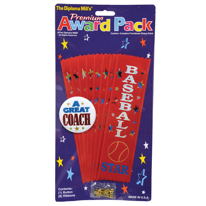 Baseball Award Pack – Asstd – (9/Pkg)