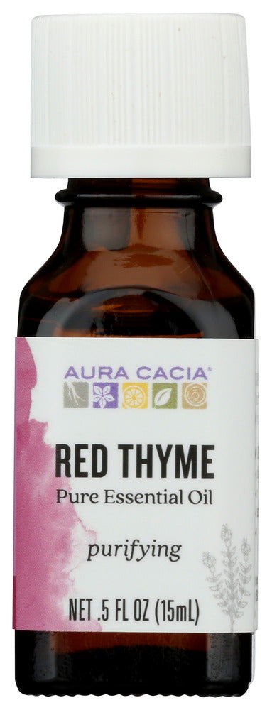 AURA CACIA: 100% Pure Essential Oil Red Thyme, 0.5 Oz - No Brand For Less