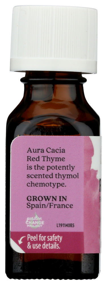 AURA CACIA: 100% Pure Essential Oil Red Thyme, 0.5 Oz - No Brand For Less