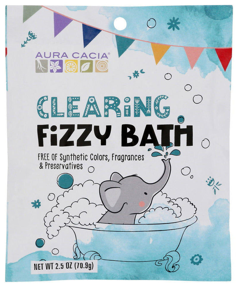 AURA CACIA: Bath Bomb Kids Clearing, 2.5 OZ - No Brand For Less