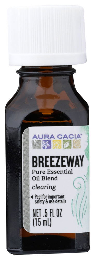 AURA CACIA: Breezeway Pure Essential Oil Blend, 0.5 oz - No Brand For Less
