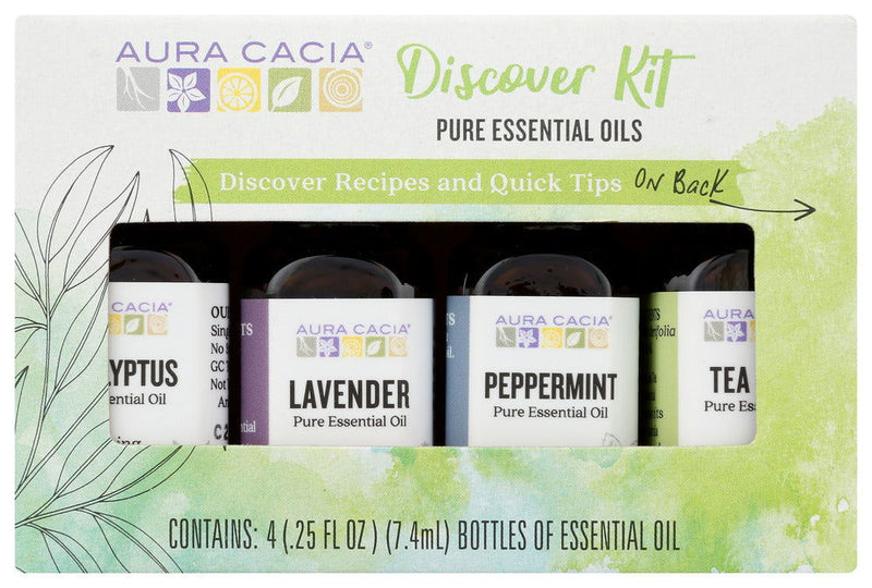 AURA CACIA: Discover Essential Oils Kit, 1 oz - No Brand For Less