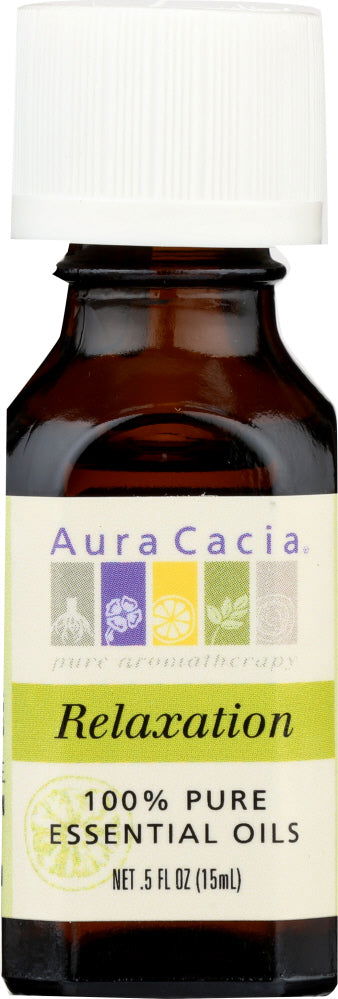 AURA CACIA: Essential Oil Blend Relax Citrus, .5oz - No Brand For Less