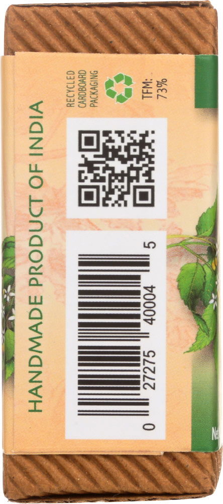 AUROMERE: Soap Bar Vanilla Neem, 2.75 oz - No Brand For Less