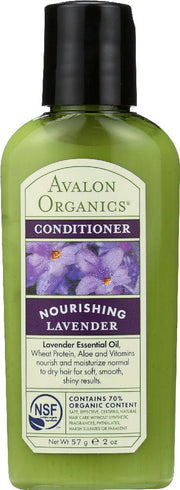 AVALON ORGANICS: Conditioner Lavender Nourish, 2 oz - No Brand For Less