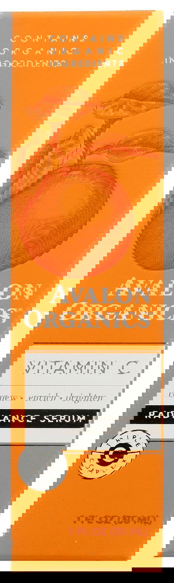 AVALON ORGANICS: Serum Radiance Vitamin C, 1 oz - No Brand For Less 