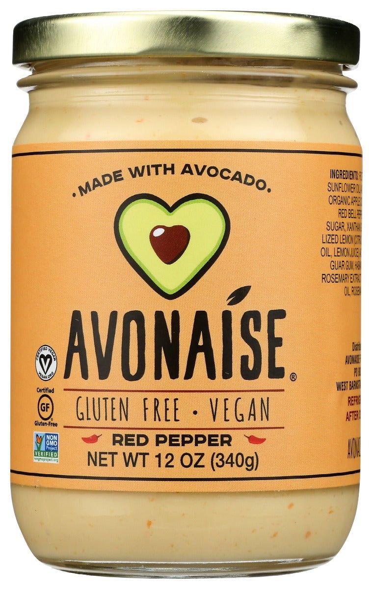 AVONAISE: Mayo Avocado Red Pepper, 12 oz - No Brand For Less