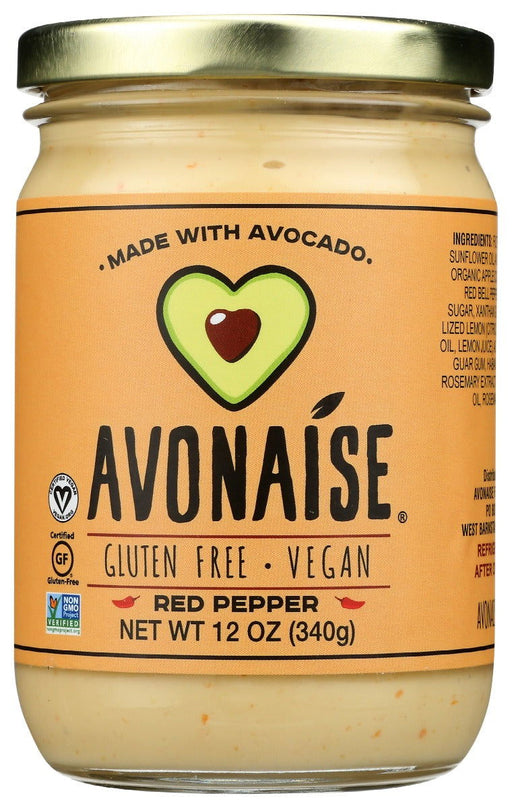 AVONAISE: Mayo Avocado Red Pepper, 12 oz - No Brand For Less