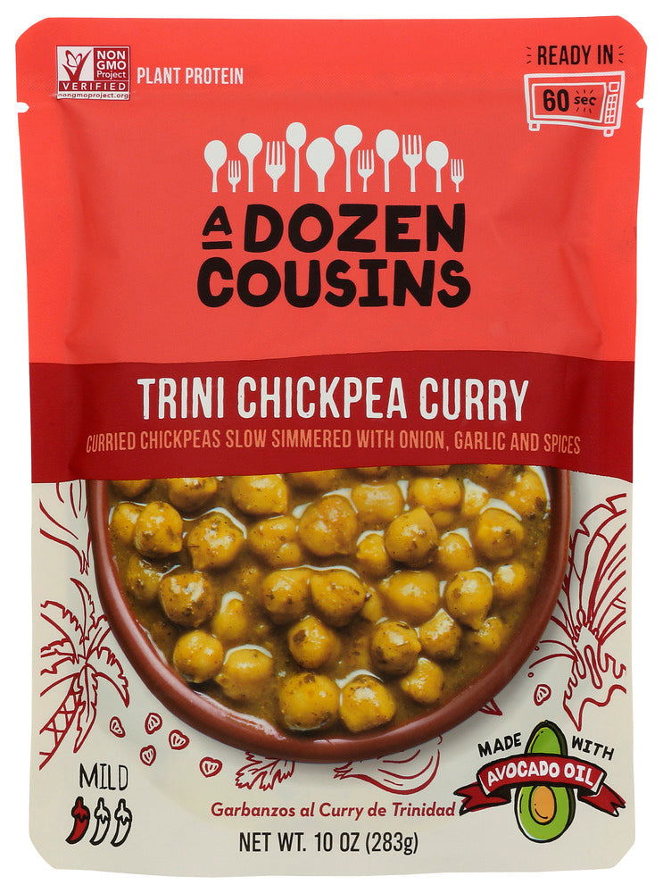 A DOZEN COUSINS: Trini Chickpea Curry, 10 oz - No Brand For Less