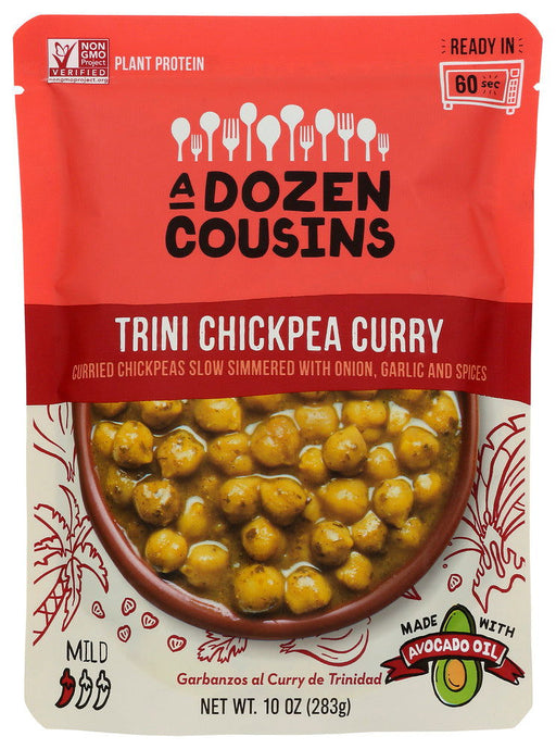 A DOZEN COUSINS: Trini Chickpea Curry, 10 oz - No Brand For Less