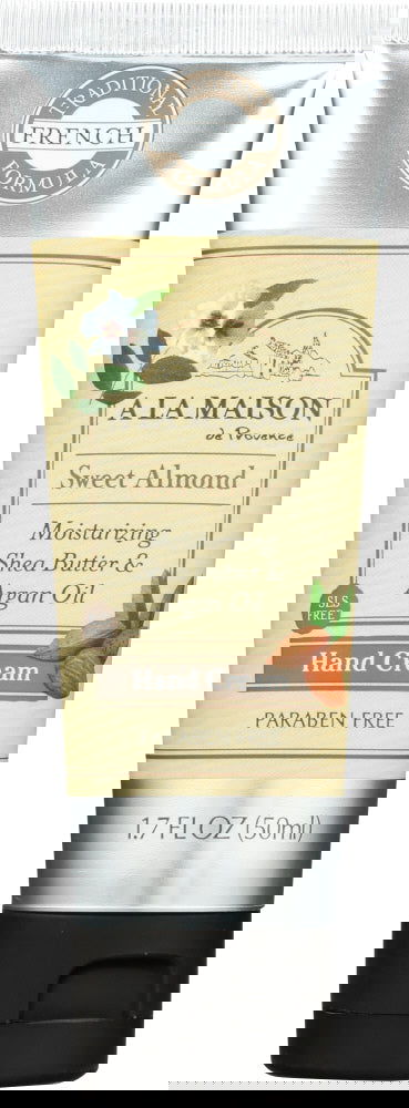 A LA MAISON DE PROVENCE: Hand Cream Sweet Almond, 1.7 oz - No Brand For Less 