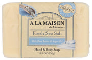 A LA MAISON: Fresh Sea Salt Bar Soap, 8.8 oz - No Brand For Less