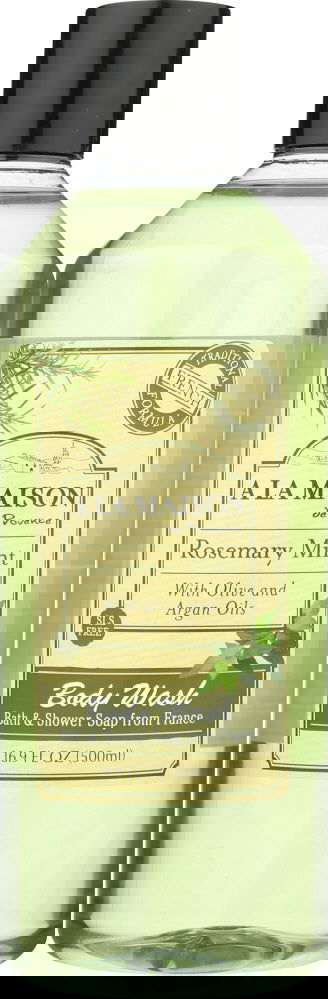 A LA MAISON: Rosemary Mint Body Wash, 16.9 fl oz - No Brand For Less 
