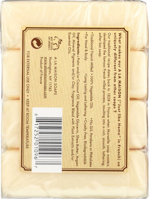 A LA MAISON: Sweet Almond Bar Soap Value Pack, 14 oz - No Brand For Less