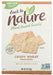 BACK TO NATURE: Crackers Crispy Wheat, 8 oz - No Brand For Less 