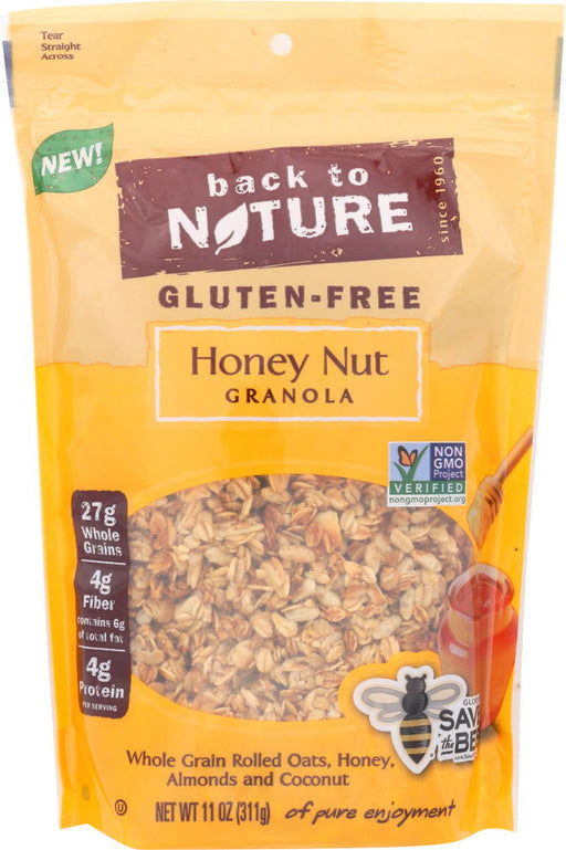 BACK TO NATURE: Honey Nut Granola, 11 oz - No Brand For Less 
