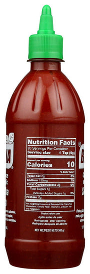 BADIA: Chili Sriracha Sauce, 17 oz - No Brand For Less