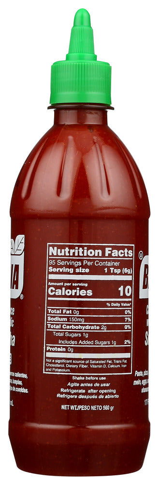 BADIA: Chili Sriracha Sauce, 17 oz - No Brand For Less