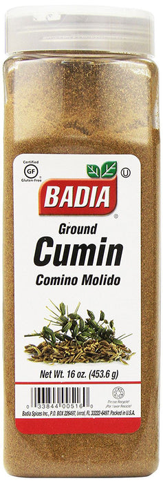 BADIA: Ground Cumin Seed, 16 Oz - No Brand For Less 