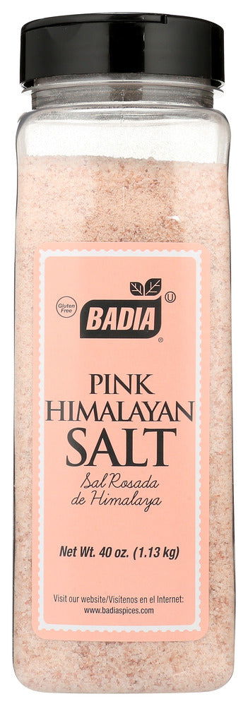 BADIA: Salt Pink Himalayan, 40 OZ - No Brand For Less