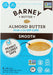 BARNEY BUTTER: Almond Butter Smooth 6x1 oz Single Serve Dip Cups, 6 oz - No Brand For Less 
