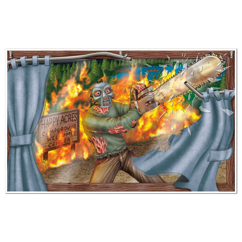 Halloween Horror Insta-View – 3' 2" x 5' 2" – (1/Pkg) by Beistle