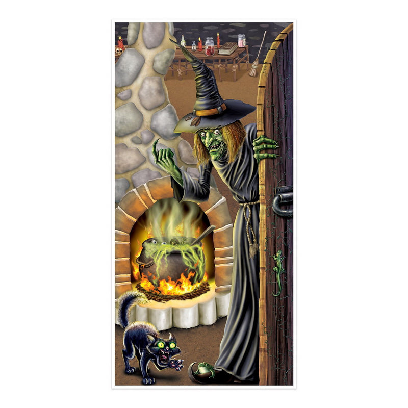 Witch's Brew Door Cover – 5' x 30" – (1/Pkg) by Beistle for Halloween Door Covers