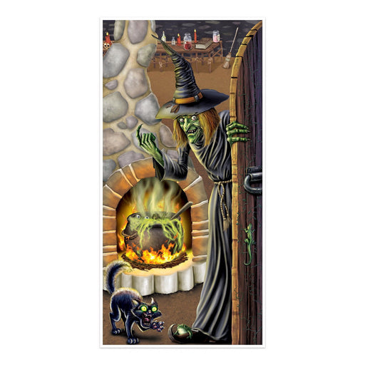Witch's Brew Door Cover – 5' x 30" – (1/Pkg) by Beistle for Halloween Door Covers