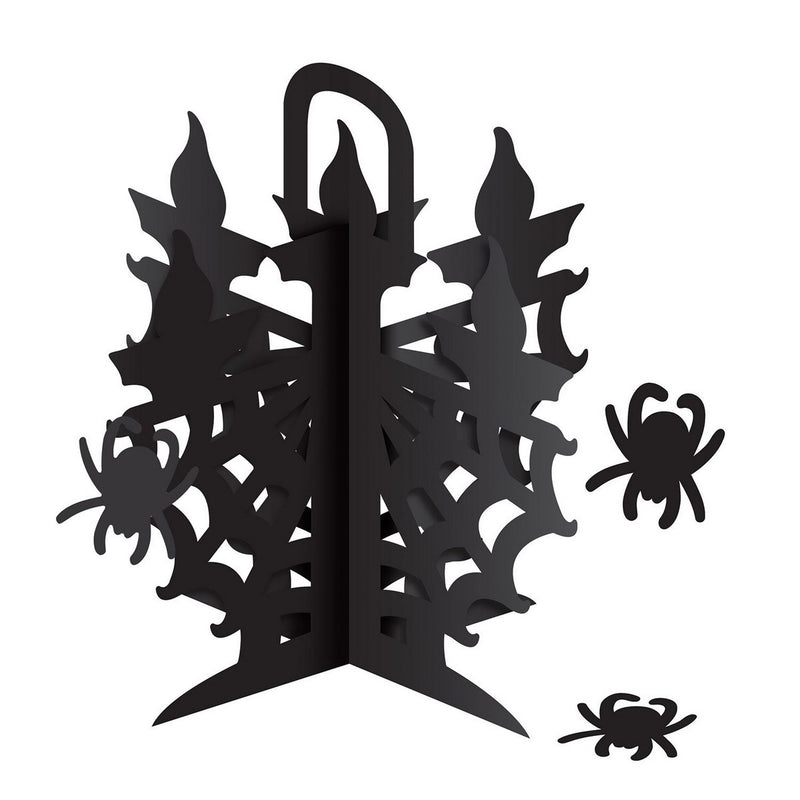 3-D Candelabra Centerpiece – 11½" – (1/Pkg) by Beistle for Halloween