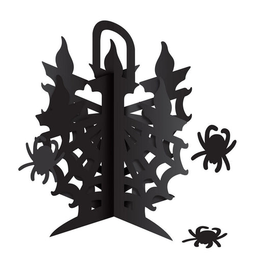 3-D Candelabra Centerpiece – 11½" – (1/Pkg) by Beistle for Halloween