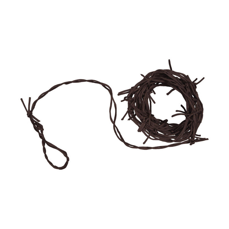 Rusty Barbed Wire Garland – 12' – (1/Card) by Beistle for Halloween