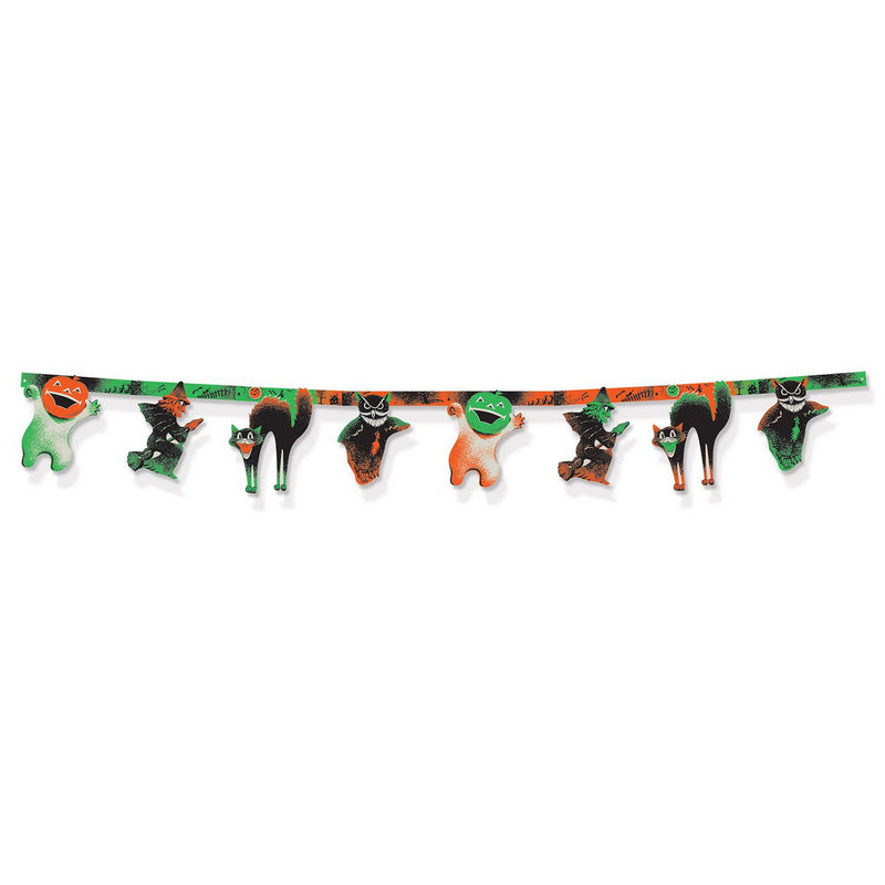 Vintage Halloween Jointed Streamer – 10" x 6' 11" – (1/Pkg) by Beistle for Halloween-Vintage Jointed Streamers