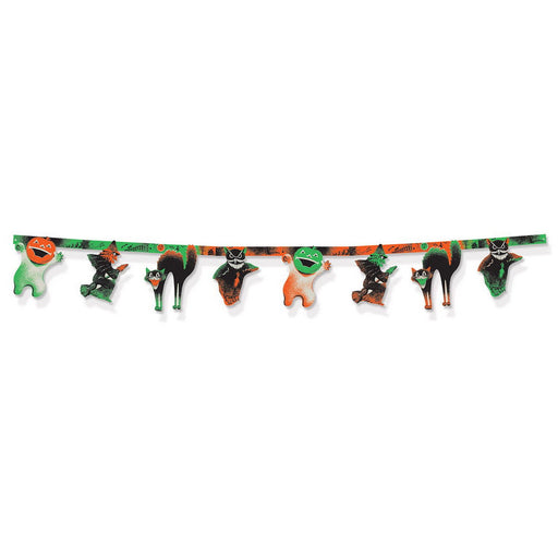 Vintage Halloween Jointed Streamer – 10" x 6' 11" – (1/Pkg) by Beistle for Halloween-Vintage Jointed Streamers