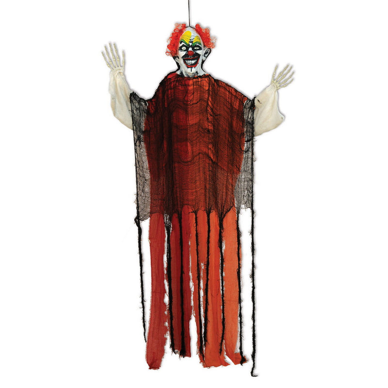Clown Creepy Creature – 6' 3" – (1/Poly Bag) by Beistle for Halloween Creepy Creatures