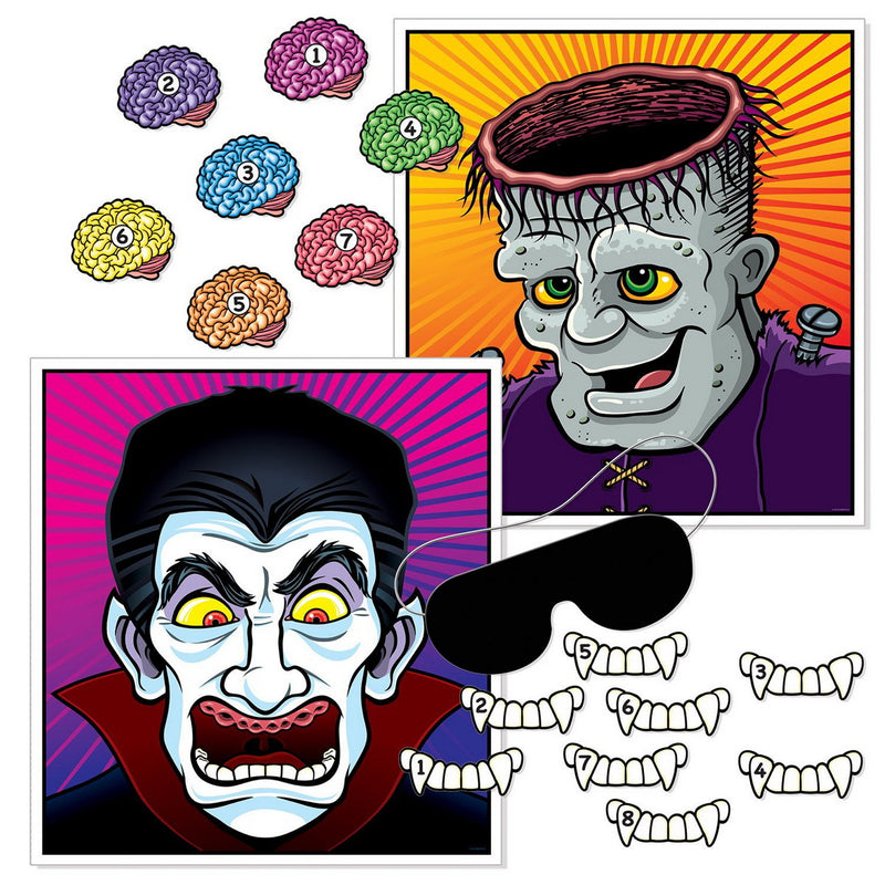 Halloween Party Games – 19" x 17½" – (2/Pkg) by Beistle