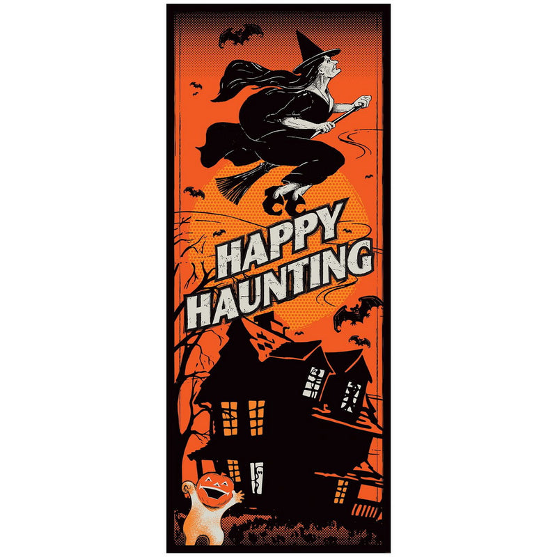 Vintage Halloween Door Cover – 6' x 30" – (1/Pkg) by Beistle for Halloween-Vintage Door Covers