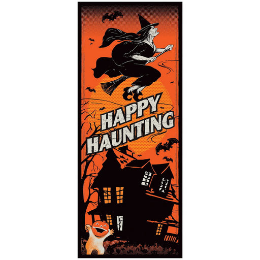 Vintage Halloween Door Cover – 6' x 30" – (1/Pkg) by Beistle for Halloween-Vintage Door Covers