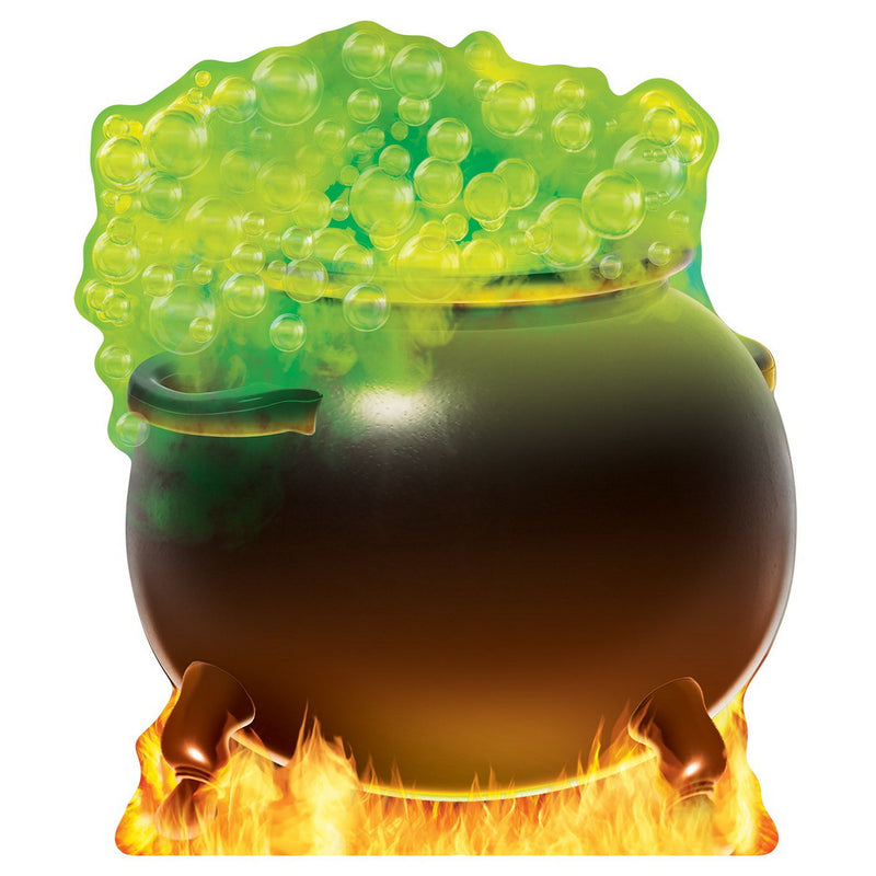 Witch's Cauldron Stand-Up – 3' 8¾" x 3' 1½" – (1/Box) by Beistle for Halloween 3-D Props