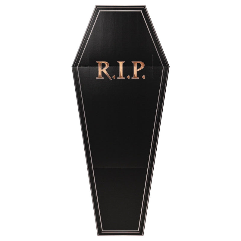3-D Coffin Prop – 4' 8" x 23" – (1/Box) by Beistle for Halloween 3-D Props