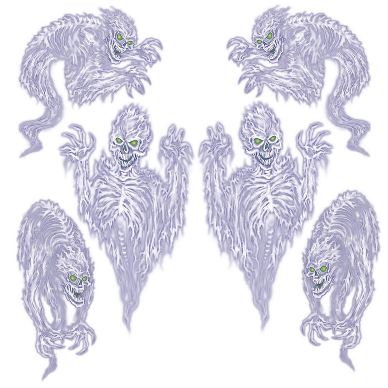Scary Spirit Props – 31"-39" – (6/Pkg) by Beistle for Halloween
